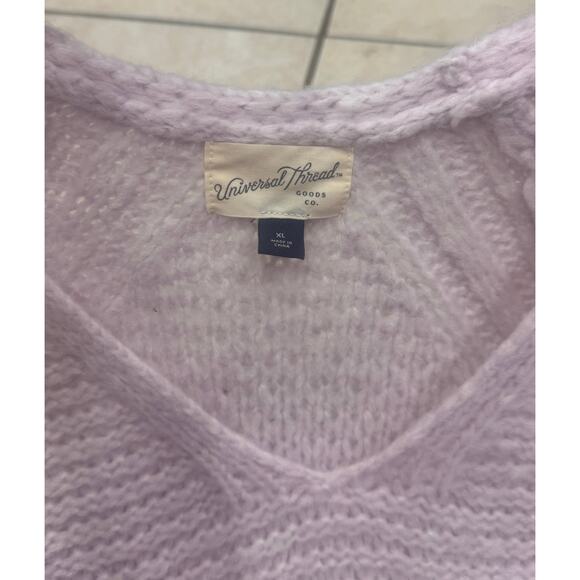 Universal Threads Women's Lavender Knit Sweater - XL - Picture 3 of 4